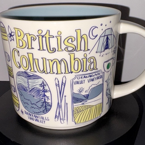 Starbucks British Columbia Mug Been There Series Across The Globe Collection - Picture 5 of 5
